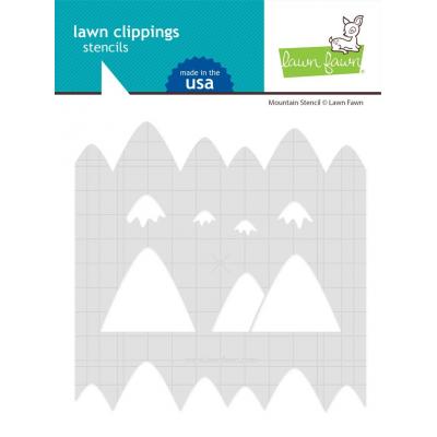 Lawn Fawn Stencils - Mountain